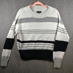 Luck Brand Sweater Womens S Color-block Monochromatic Baggy‎ Oversized